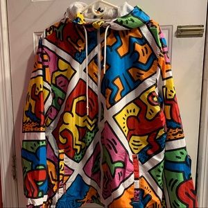 NWT UNISEX LARGE KEITH HARING JACKET